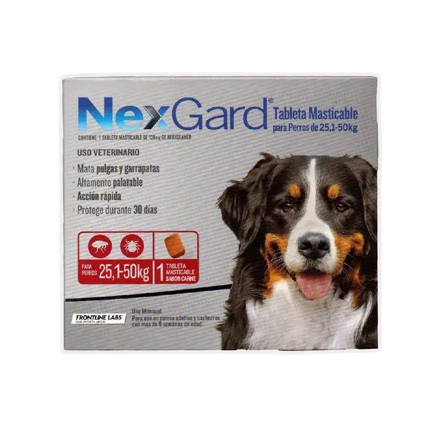 NexGard Perro 25 a 50 kg - 1 comprimido