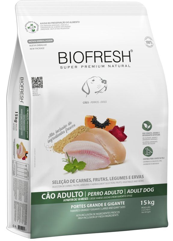 Ración Biofresh Perro Adultos Razas Grandes - Bolsa 10 kg