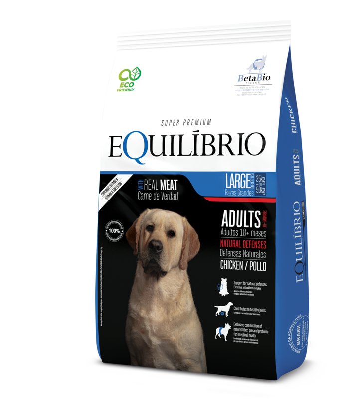 Ración Equilibrio Adulto Razas Grandes Naranja Perro - Bolsa 15 kg