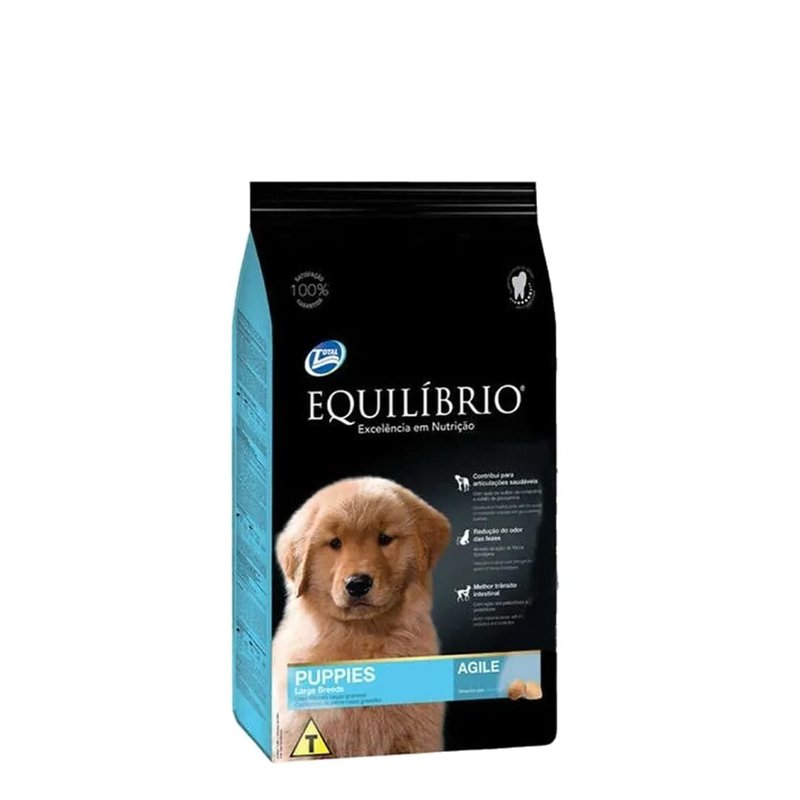 Ración Equilibrio Junior Razas Grandes Turquesa Perro - 8 kg