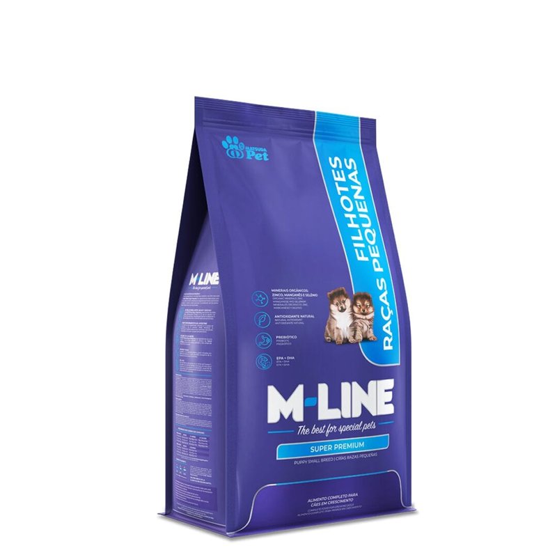 Ración M-Line Perro Filhotes Razas Pequeñas - Bolsa 10 kg