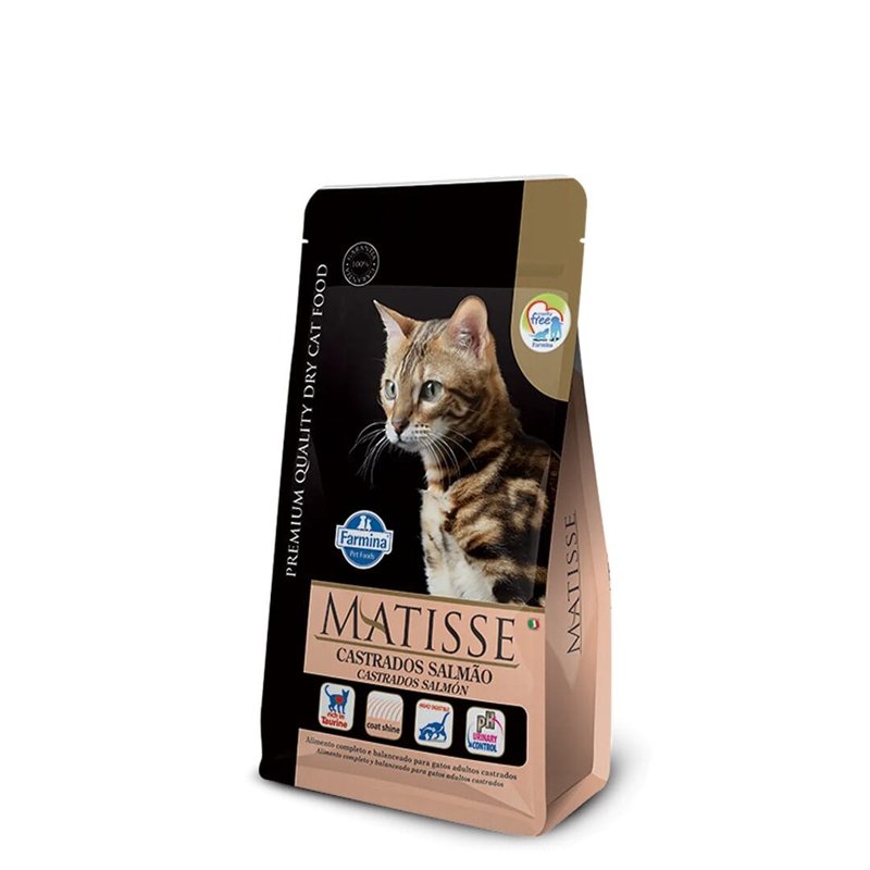 Ración Matisse Castrado Salmon Gato - Bolsa 7,5 kg